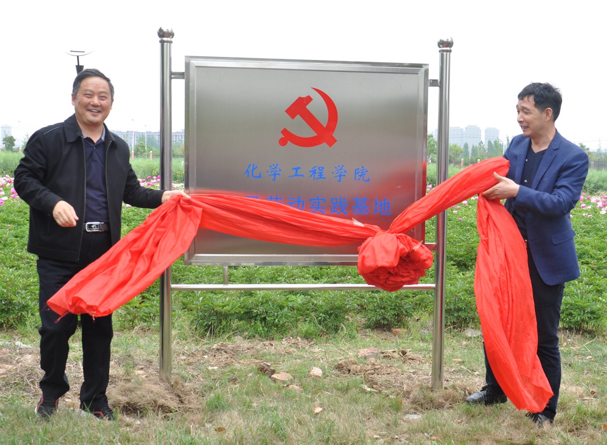 "网红"芍药园,汗水来浇灌—化工学院"芍药花田"党员劳动实践基地