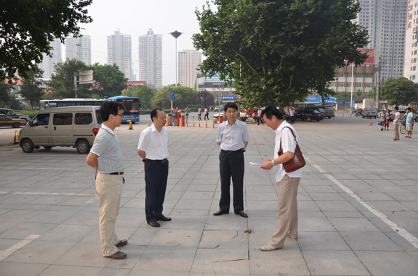 郭永存校长现场指挥